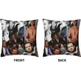 thumbnail image 5 of Ryan Gosling Pillowcase Soft Comfortable Pillow Covers with Zipper Pillow Protectors 18x18 inch, 5 of 5