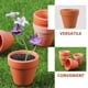 thumbnail image 3 of 12 mini macetas de arcilla para plantas pequeñas macetas de terracota pequeñas mini macetas de arcilla para uso interior y exterior vivero macetas de terracota plantas suculentas, 3 of 8