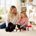 thumbnail image 3 of Muiteiur 5Pcs Cute Puppy Plush Toy Set 13.8" Bulk Dog Stuffed Animal, 3 of 8