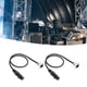 thumbnail image 1 of 2pcs 3 Pin XLR Cable D Tipo XLR Pase A Través Del Cable Macho A Mujer Con Carcasa De aleación De Zinc OFC Cobre Para La Caja De Audio Panel De Parche De Caja, 1 of 7