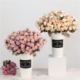 thumbnail image 3 of Gwong Decoración hogareña 1 UNID Artificial Rose Flower Garden DIY Fiesta de Boda Decoración de Muebles de Muebles Gwong 21041259, 3 of 7
