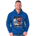 thumbnail image 3 of The Smurfs Kanji Rise and Grind Hoodie Hooded Sweatshirt Men Brisco Brands M, 3 of 6