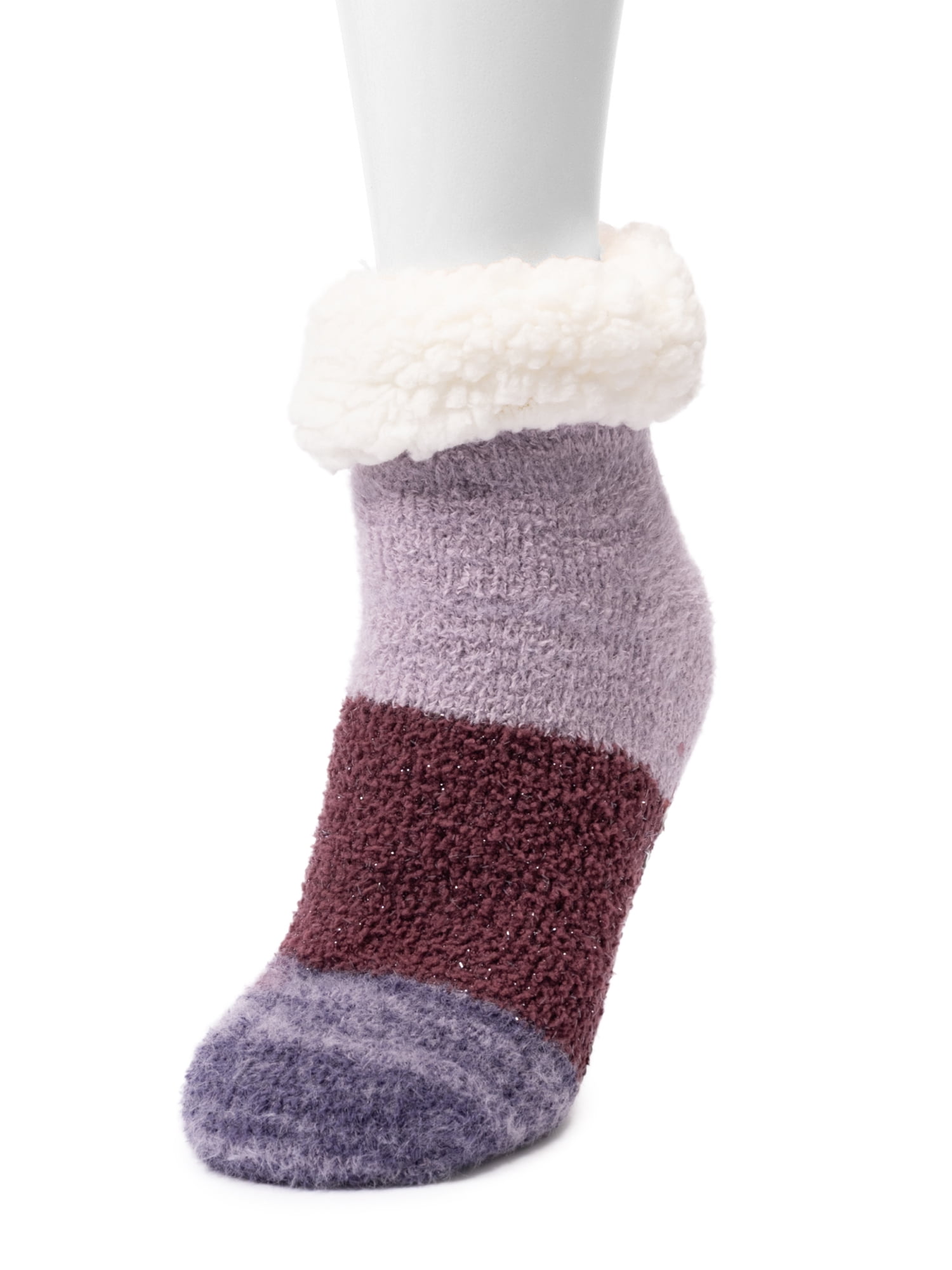 MUK LUKS Women's Short Cabin Socks, 1-Pack, OSFM