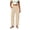 #H-Khaki, variant on No Boundarie Corduroy Pants for Women Drawstring Stretchy High Waisted Loose Casual Split Hem Baggy Fit Pants,Khaki,Size XL