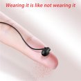 thumbnail image 4 of HiFi Invisible Flexible Wired Headphones Noise Canceling 3.55mm Interface All Silica Gel Mini Headphones Even For Sleep, 4 of 5