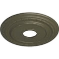 thumbnail image 3 of Ekena Millwork 15 3/8"OD x 3 5/8"ID x 1"P Dublin Ceiling Medallion (Fits Canopies up to 8 1/4"), Hand-Painted Witch Hazel, 3 of 6