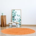 thumbnail image 4 of New Flokati 1400gr 8' Round Area Rug, Sherbet, 4 of 6