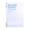 White, variant on Spiral Journal Notebook, Lined Journals for Writing, Hardcover Lined Journals – Loose Leaf Notebook, Detachable Notebook With Plastic Cover, 7.01x9.84 inch Horizontal Ruled Notepad for Writing(White)