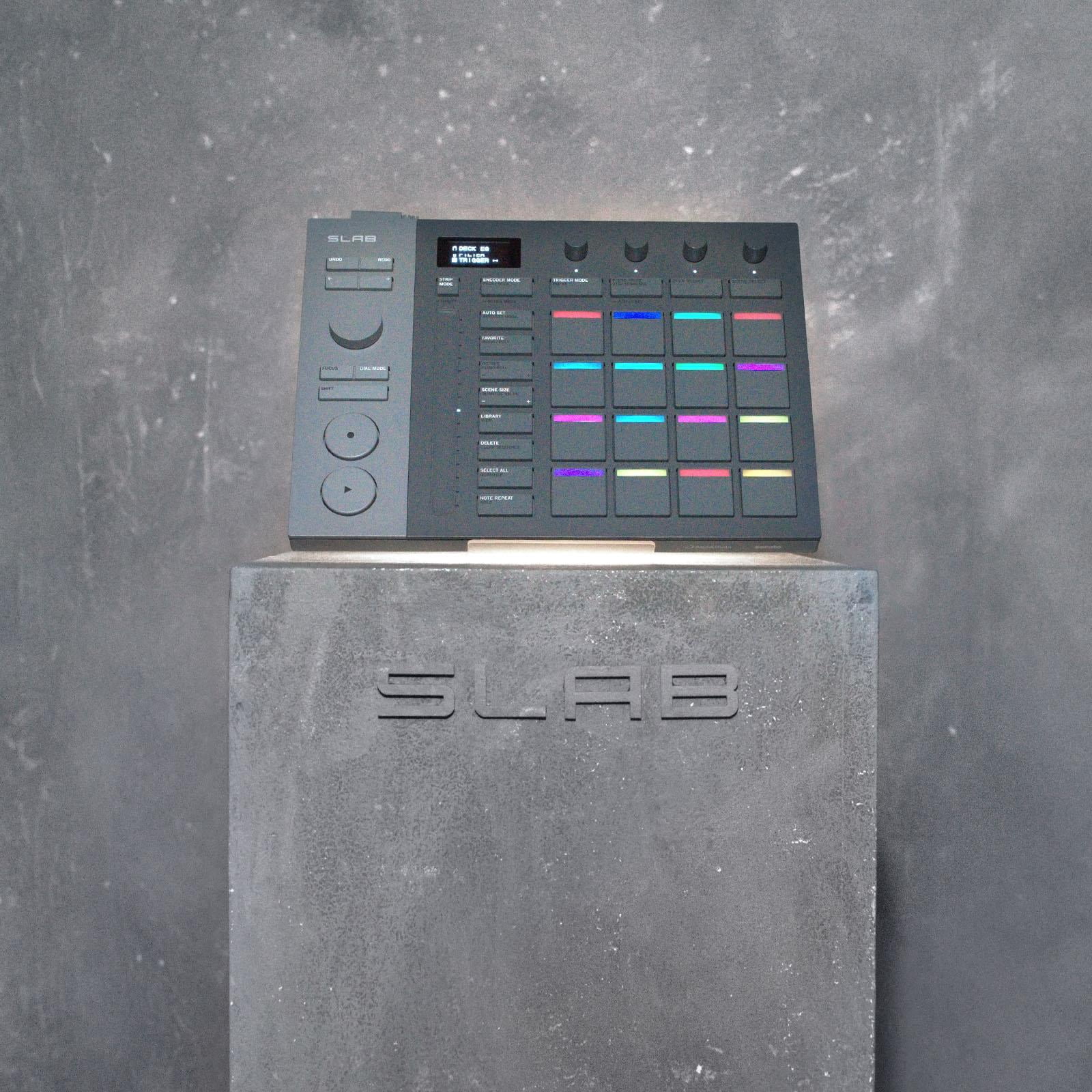 AlphaTheta SLAB Music Production Controller Optimized for Serato Studio
