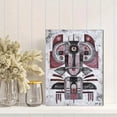 thumbnail image 2 of Abstract Tribal Mask Canvas Art Print, Ideal Wall Decor for Living Room Bedroom Office Home Dorm, 2 of 8