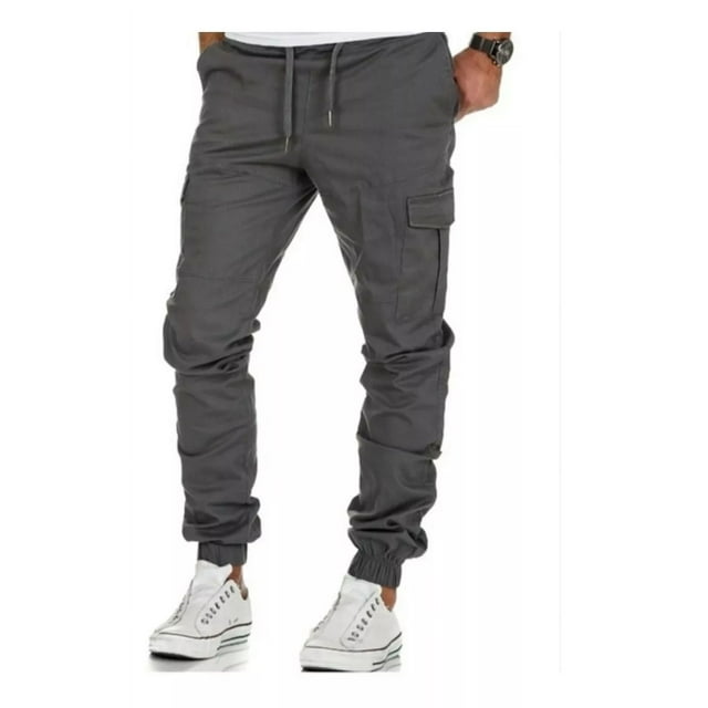 Pantalón Jogger Cargo Jeans Para Hombre Casual