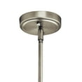 thumbnail image 2 of 42046NICS Kichler Lighting Everly - 1-Light Large Pendant with Transitional Style 19.75 Inches Tall by 13.75 Inches Wide-Brushed Nickel Finish-Clear, 2 of 2