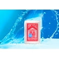 thumbnail image 3 of Juego de cartas para bicicleta, impermeable, rojo, plástico transparente, 30% reciclable, 3 of 7