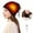 Coffee, variant on Fesfesfes USB Heated Knitted Hat And Neck Gaiter Set Winter Warm Heat Up Hat Dual Purpose Scarf Heating Circle Loop Scarf For Men And Women