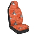 thumbnail image 2 of Psesaysky Polyester Car Seat Cover Set with Football Helmet Pattern, 2 Piece Elastic Interior Accessories for SUV and Van for Men and Women, 2 of 11