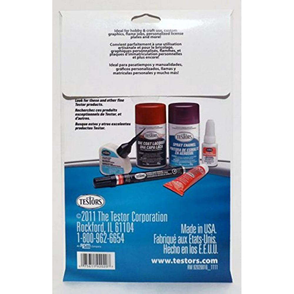 Testors® White Decal Paper Item 9202