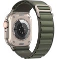 thumbnail image 1 of Compatible con Apple Watch Ultra 38 mm, 40 mm, 41 mm, pulsera deportiva de nailon con gancho en forma de G de titanio y lazo textil para iWatch Series 8/7/6/5/4/3/2/1/SE para hombres y, 1 of 5