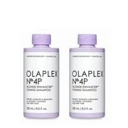 Olaplex No.4P Blonde Enhancer Toning Shampoo - 8.5 oz (pack of 2)