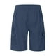 thumbnail image 3 of WILLBEST Pantalones Cortos Cargo para Hombre, Informales, Cómodos, Ligeros y Transpirables, con Cordón para Deportes Al Aire Libre y Relajación., 3 of 7