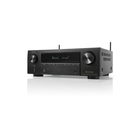 Denon - AVR-X1700H 7.2 Ch AVR, Advanced 8K Upscaling, 3D Audio - Dolby Atmos & DTS Virtual:X, Amazon Alexa - Black