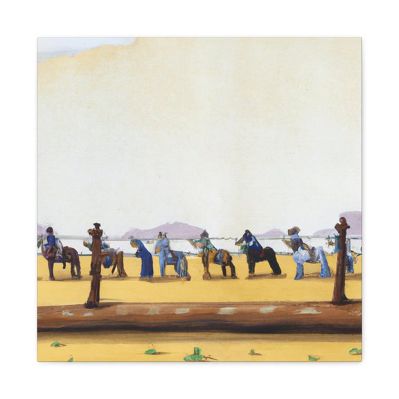 The Protesting Picket - Canvas