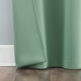 thumbnail image 5 of Sun Zero Riley 1-Piece Kids Bedroom Blackout Grommet Curtain Panel, 40"X84", Aqua Blue, 5 of 9