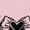 HEATHER PINK, variant on Descendants: Wicked Wonderland - Doodle Pink Fitted Short Sleeve Graphic T-Shirt