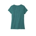 thumbnail image 4 of District Adult Female Women Electric Heather T-Shirt Hthrd Teal 4X-Large, 4 of 4