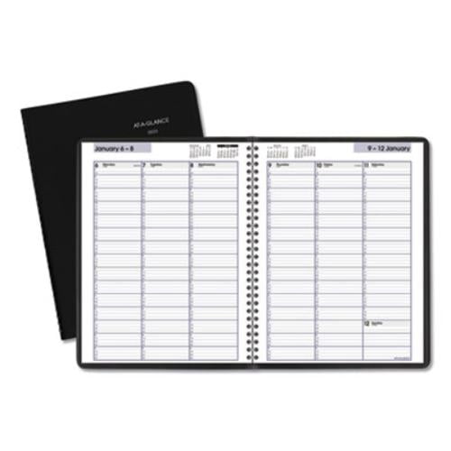 AtAGlance G52000 Weekly Appointment Book, 8 X 11, Black, 2020