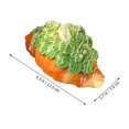 thumbnail image 2 of 2pcs Artificial Croissant Fake Bread Simulation Bread Model PU Bread Photography Prop, 2 of 9