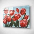 thumbnail image 2 of Epic Art 'Ruby Tulips II' by Grace Popp, Acrylic Wall Glass, 16"x12", 2 of 3