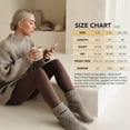 thumbnail image 6 of Fleece Lined Leggings Women Tummy Control High Waisted Workout Winter Warm Soft Yoga Pants, 6 of 8