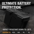 thumbnail image 3 of Noco Battery Box BG27 HM327BKS; Fits Group 27 Automotive/Marine/RV Batteries; Snap-Top; Rugged Design; Black; Reinforced Plastic; Fully Ventilated; UV Resistant, 3 of 7