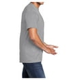 thumbnail image 3 of Mens Core Cotton Male T-Shirts Athletic Heather 4XL, 3 of 4
