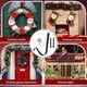 thumbnail image 2 of Large Front Door Wreath Hook Heavy Duty Cast Iron Door Wreath Hook Self Adhesive Hook Suitable for Christmas Door Wreath, 2 of 5