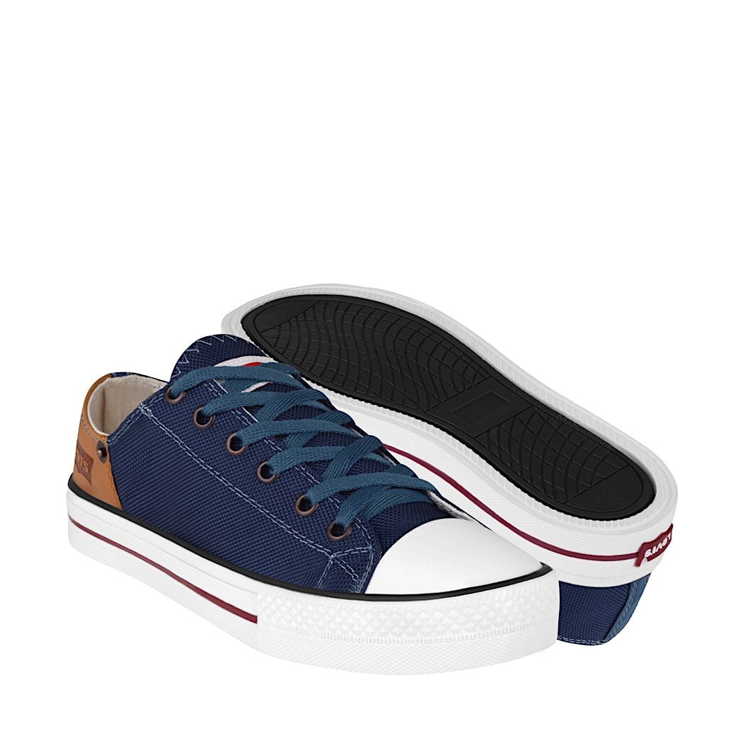 TENIS DAMA LEVI S 408100092 TEXTIL AZUL Levis 0408100092 Walmart en linea