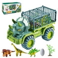 thumbnail image 2 of Nilvkv T-Rex Excavation Transporter, 15.4in Push and Go Toys Car Construction Vehicles Construction Truck Made with Plastic, Toys for 3+ Year Old Boys and Girls Gifts, 2 of 7