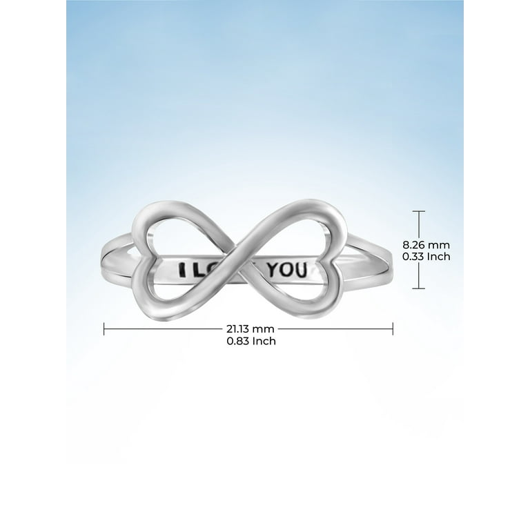 Anello Impilabile In Argento Sterling Da 1mm Con Curva - Foto 6