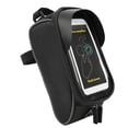 thumbnail image 3 of Bicycle Bag, 1.2L Capacity Mobile Phone Bike Bag, Polyester Straw Mat Bike Bag For Outdoor, 3 of 8