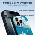 thumbnail image 3 of Funda de TPU de El Castillo Ambulante para iPhone 16 Pro: ultrafina, a prueba de golpes, antiamarilleo, resistente a arañazos, compatible con carga inalámbrica, agarre mejorado, estilo negro., 3 of 7