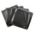 thumbnail image 3 of Ultra Fine Filter, Aluminum Mesh Dust Reduction For Fan Vent, Exquisite Craftsmanship, Black, 4 Pieces, 105 X 105Mm, 3 of 5