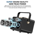 thumbnail image 2 of Altavoz Bluetooth SUPNIU L400 de 320 W con 2 micrófonos UHF, 2 of 8