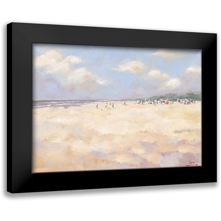 Laceur, Nicole 14x11 Black Modern Framed Museum Art Print Titled - Beach Summer