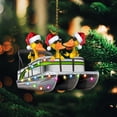 thumbnail image 4 of Puntoco Iron Art Funny Pontoon Ship Ornamento Regalo de Navidad para los amantes de los pontones Puntoco Puntoco-1436, 4 of 5