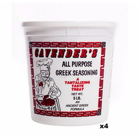 Cavenders All Purpose Greek Seasoning, CASE, 4x5lb