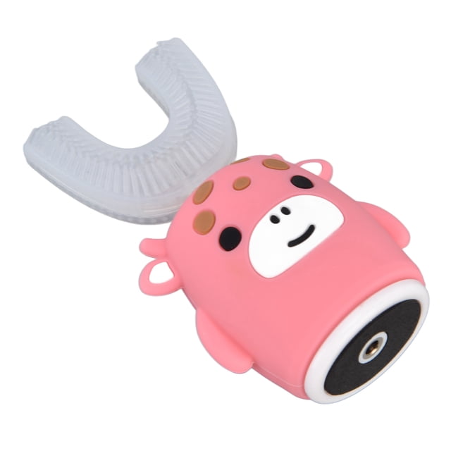 Cepillo de dientes en forma de U para niños,Cepillo de dientes en forma de U para niños Cepillo de dientes Autobrush para niños Innovación moderna para niños