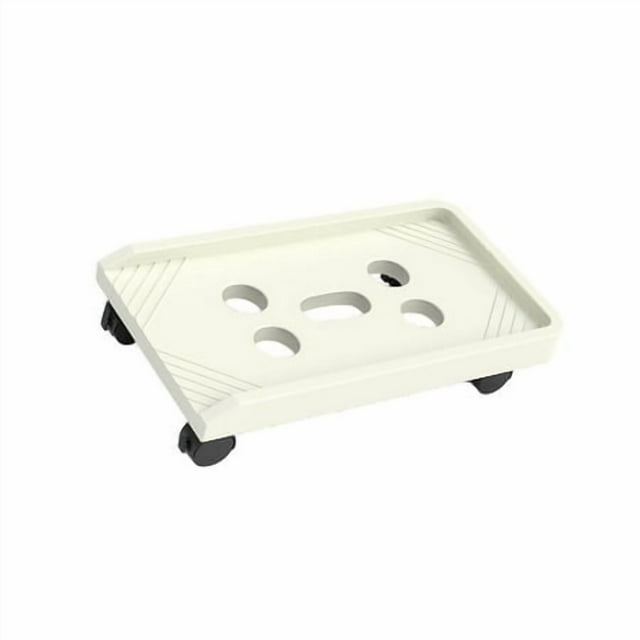 Support de CPU pour PC Mobile avec Roues Support au Sol Chariot à 4 Roulettes pour Bureau Maison sous Bureau Universel Abricot