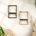 thumbnail image 3 of 1Pcs Wall Deor Floating Shelf, Cute Wall Display Rack, Small Decorative Shelf Wall Mounted,Hanging Wall Shelf for Toys, Plants and Decorations Storage, Beige, 3 of 4