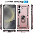 thumbnail image 5 of REQO Case Compatible with Samsung Galaxy S25 Case, Military Grade Drop Protection Cover 360 Shockproof Heavy Duty Hard Bumper Rugged Mobile Phone Cases with Kickstand, 5 of 7