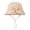 Khaki, variant on JYYYBF Kids Girl Bucket Hat Cute Bow Summer Beach Sun Hat Wide Brim Fisherman Caps for Outdoor Play